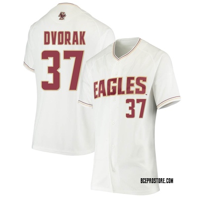 PROSPHERE - Eagles Script White BASEBALL Jersey - #1 – Southern Exchange  Company